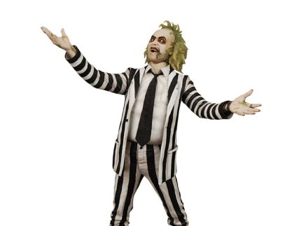 Beetlejuice (1988) Striped Suit Beetlejuice 1/4 Scale Figure