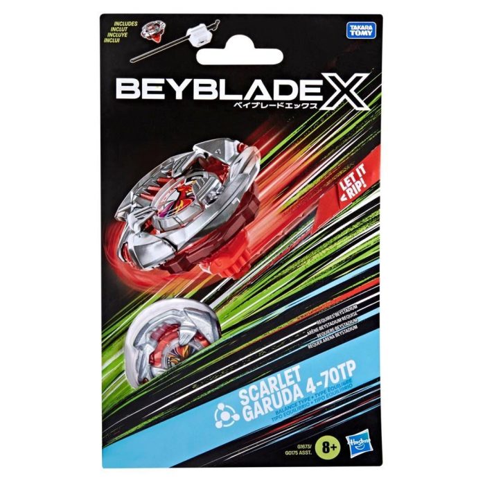 Beyblade X Scarlet Garuda 4-70TP BX Starter Pack