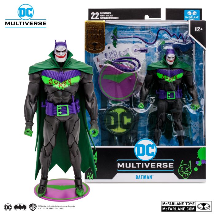 BATMAN WHITE KNIGHT JOKERIZED (GOLD LABEL)