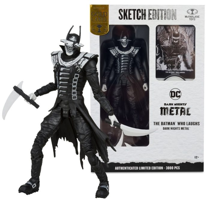 DC Batman Who Laughs Sketch Ed. 7-In Figure -  Exclusive