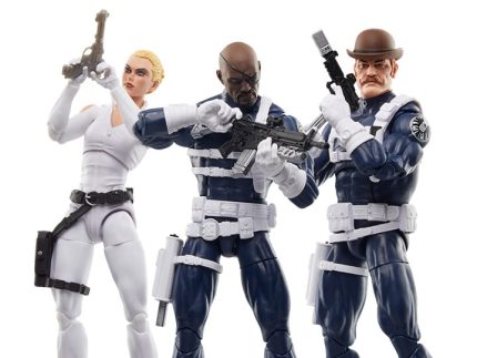 Captain America Marvel Legends S.H.I.E.L.D. Three-Pack