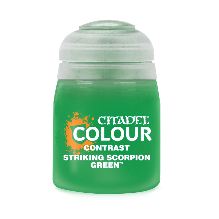 Contrast - Striking Scorpion Green - Acrylic Paint 18ML