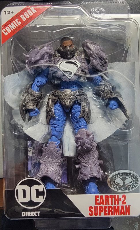 DC Direct Page Punchers Earth-2 Superman - Ghosts of Krypton - Chase / Platinum