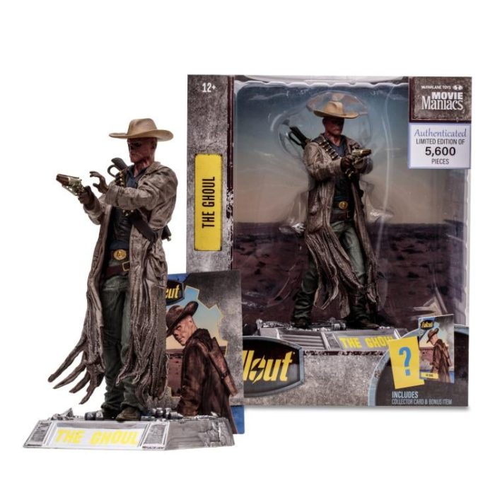 Fallout Movie Maniacs The Ghoul 6 Limited Edition Figure