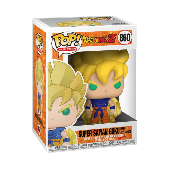 Funko POP! - Dragon Ball Z - Super Saiyan Goku Vinyl Figure (First Appearance)