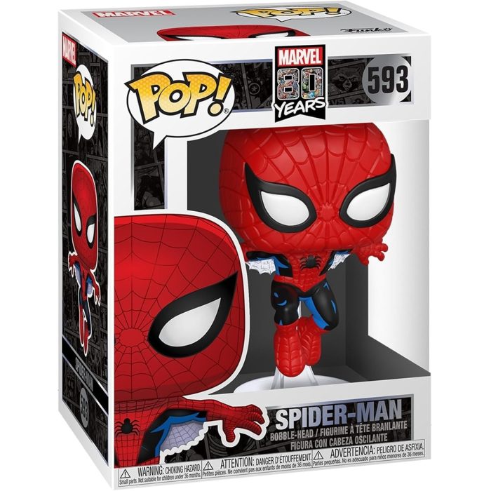 Funko POP! - Marvel - Spider-Man (80th Anniversary) Vinyl Figure