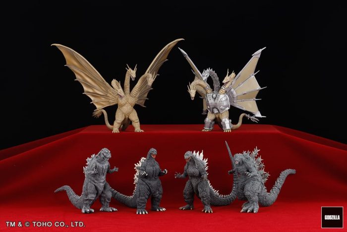Godzilla Hyper Modeling EX Godzilla and Kaiju Wave 1 Box of 6 Figures (preorder)
