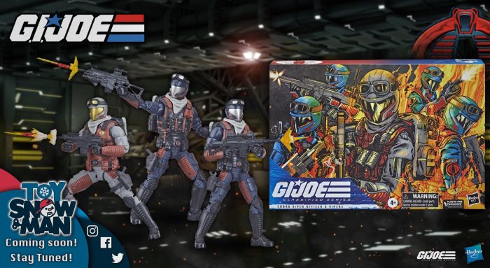 G.I. Joe Classified Series Cobra Viper Officer & Vipers