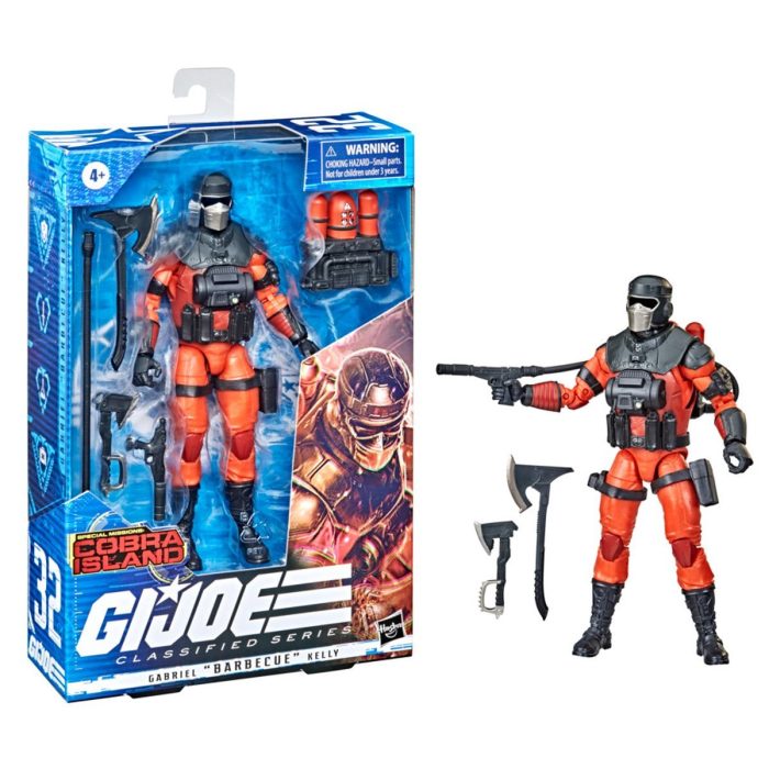 G.I. Joe Classified Series Special Missions: Cobra Island Gabriel Barbecue Kelly  - Exclusive -