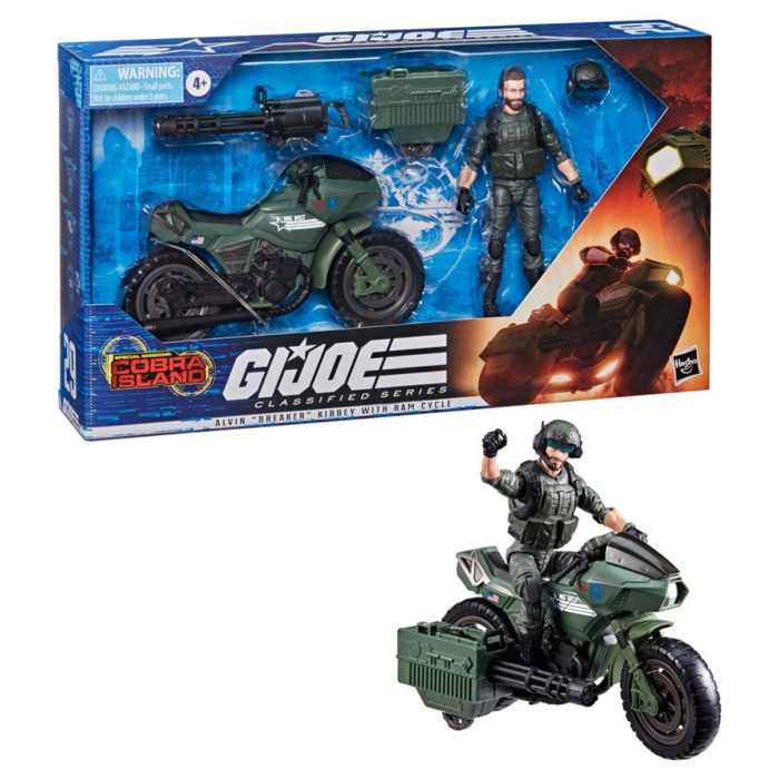 G.I. Joe Classified Series Special Missions: Cobra Island Breaker with RAM Cycle