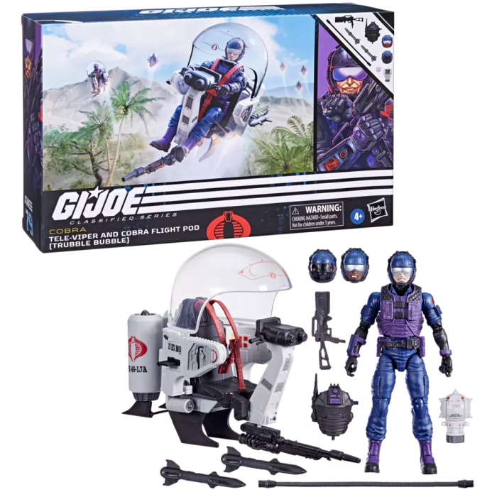 G.I. Joe Classified Series Tele-Viper & Cobra Flight Pod - Trubble Bubble - 79