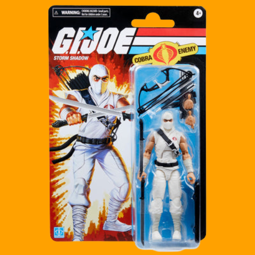 G.I. Joe Classified Series Storm Shadow - Retro Carded ( SUB PAR package )