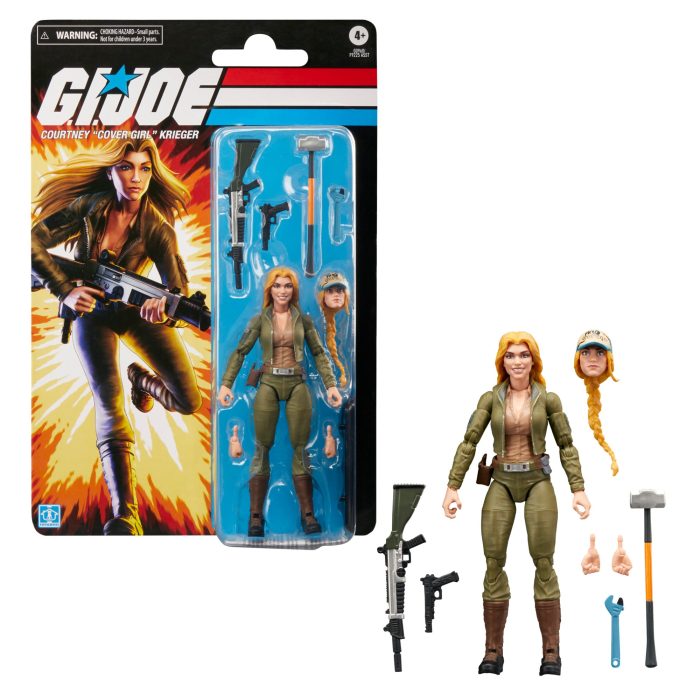 G.I. Joe Classified Series Retro Cardback Courtney “Cover Girl” Krieger  (preorder Oct 2025)