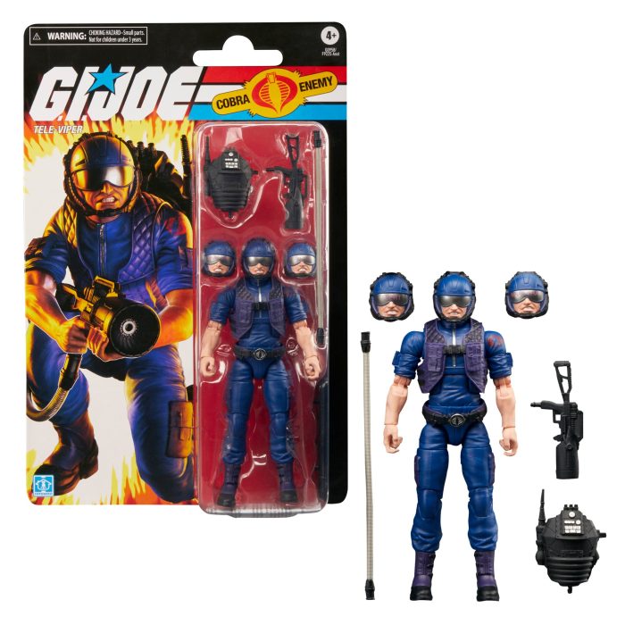 G.I. Joe Classified Series Retro Cardback Tele-Viper (preorder Oct 2025)