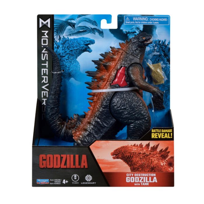 Godzilla Vs kong - City Destruction Godzilla with Tank