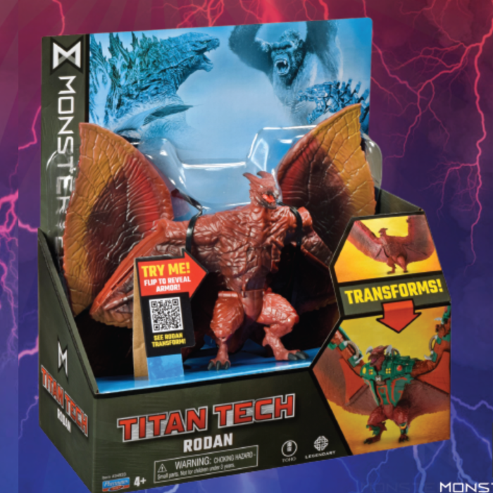 Godzilla Monsterverse: Titan Tech Transforming Rodan 8