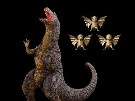 Godzilla vs. King Ghidorah Ichibansho Godzillasaurus & Dorat Figure Set (preorder August 2025)