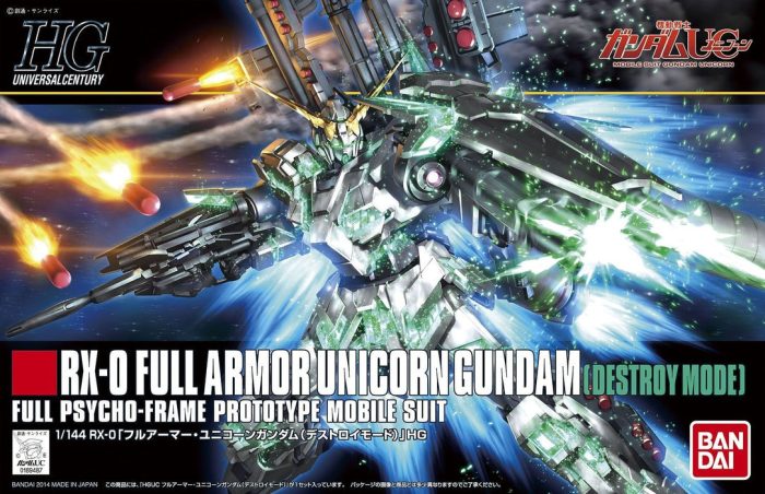 HGUC 1/144 #178 Full Armor Unicorn Gundam  - Destroy Mode