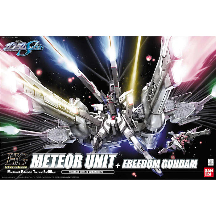HGCE - 1/144 - Meteor Unit + Freedom Gundam