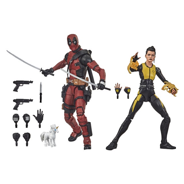 Hasbro Marvel Legends Series Deadpool and Negasonic  Warhead