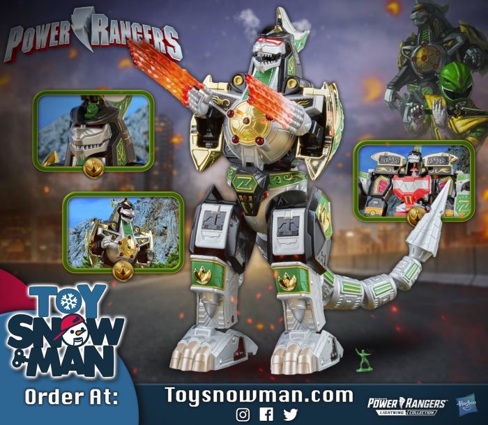 Hasbro Power Rangers Lightning Collection Zord Ascension Project Mighty Morphin Dragonzord