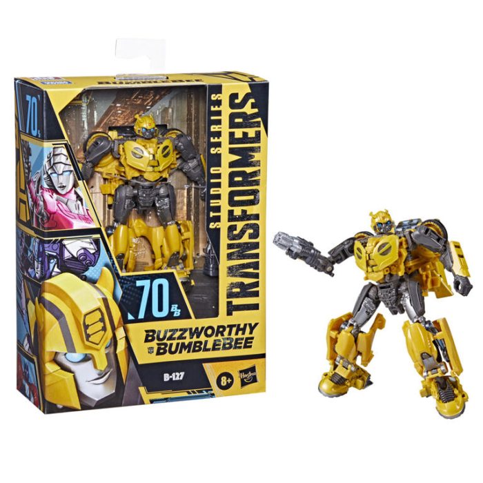 Hasbro - Transformers Toys Buzzworthy Bumblebee - Studio Series Deluxe Class 70BB B-127
