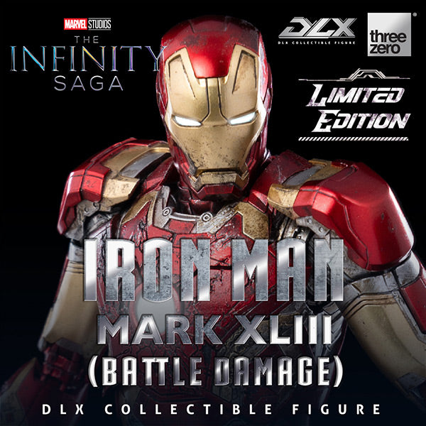 Iron Man Mark 43 - Marvel Studios: The Infinity Saga DLX (Battle Damage)