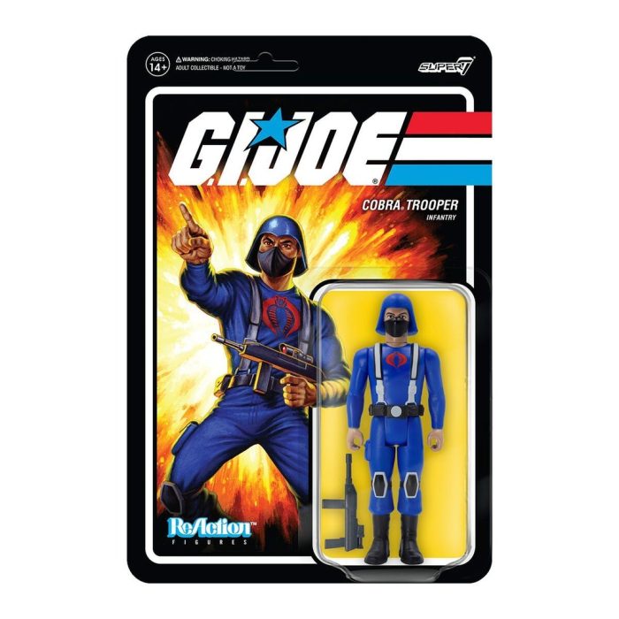 GI JOE COBRA TROOPER H-BACK LighT BROWN