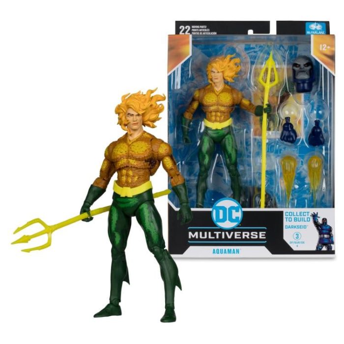 Justice League Task Force DC Multiverse Aquaman Action Figure - Collect to Build: Darkseid