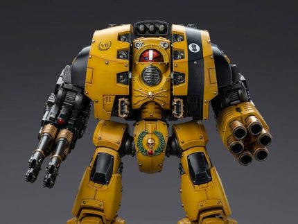 Joy Toy - Warhammer 40K - Imperial Fists - Leviathan Dreadnought with Cyclonic Melta Lance and Storm Cannon