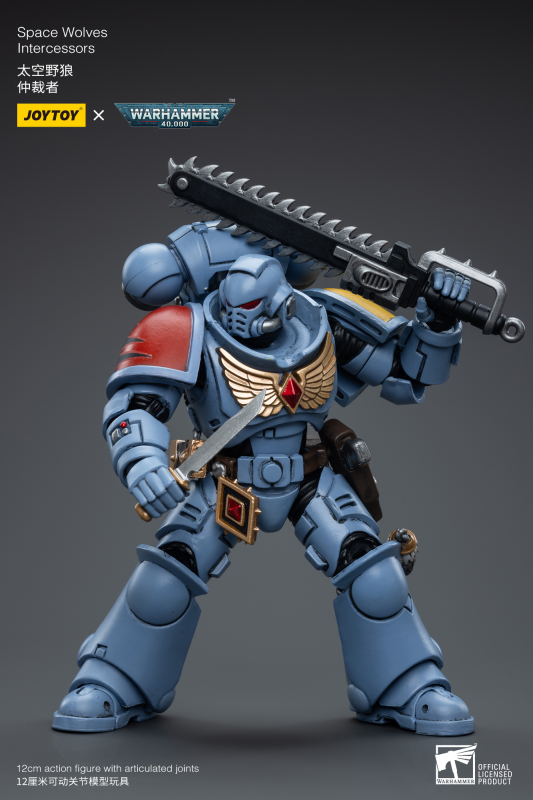 Joytoy - Warhammer 40K - Space Wolves-  Intercessors - Ver. 2