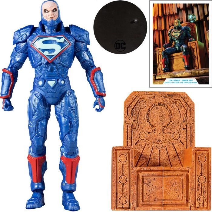 Lex Luthor Blue Power Suit Justice League: The Darkseid War 7-Inch Scale Action Figure