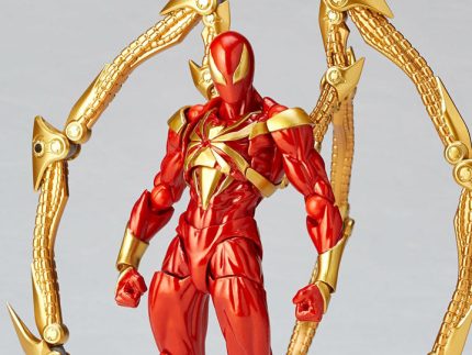 Marvel Amazing Yamaguchi Revoltech No.023 Iron Spider - Reissue - (preorder Delayed Q2 2025)