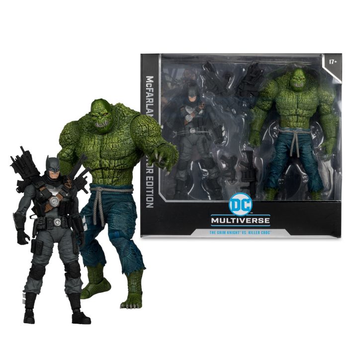 DC Multiverse Collector Edition - Dark Multiverse - The Grim Knight Vs. Killer Croc