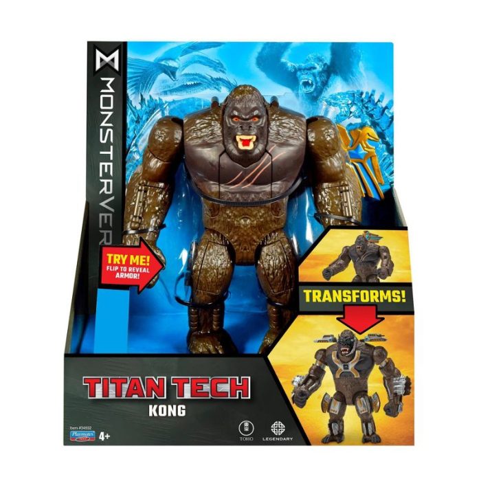 Monsterverse Deluxe Kong 8 Inch - Titan Tech