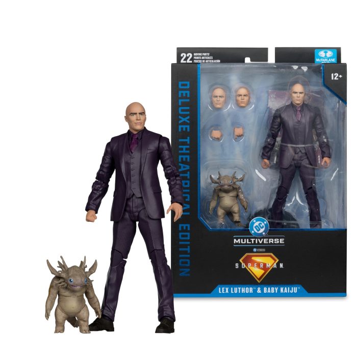 DC Multiverse Deluxe Theatrical Edition - Superman (2025) - Lex Luthor & Baby Kaiju