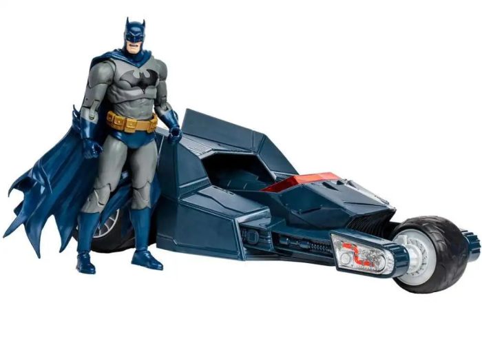 DC Multiverse Gold Label Collection Batman with Bat-Raptor Exclusive Action Figure & Vehicle