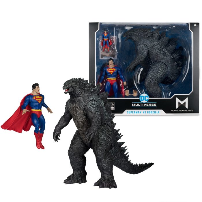 DC Multiverse - Justice League vs. Godzilla vs. Kong - Superman vs. Godzilla 2 Pack