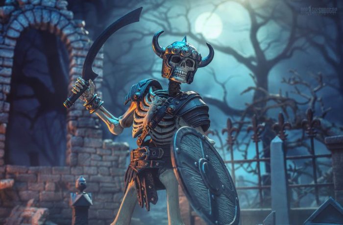 Mythic Legions: All-Stars Skeleton Raider