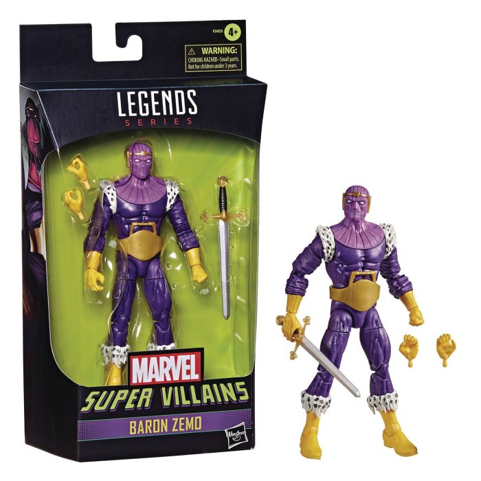 MARVEL LEGENDS BARON ZEMO - EXCLUSIVE