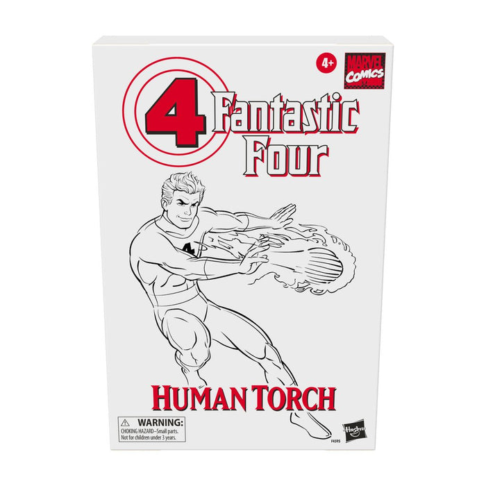 Marvel Legends Fantastic Four Retro Collection Human Torch Exclusive