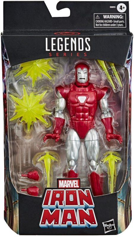 Marvel Legends 6 Inch Action Figure Silver Centurion Iron Man