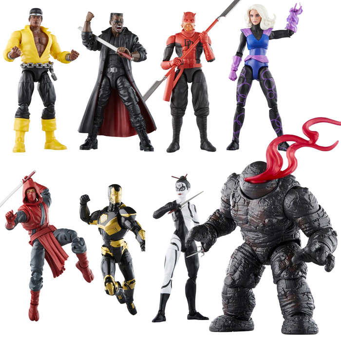 Marvel legends - Marvel Knights Wave -Mindless One BAF - Set of 7