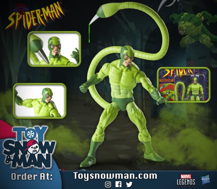 Marvel Legends Scorpion Retro spider-man