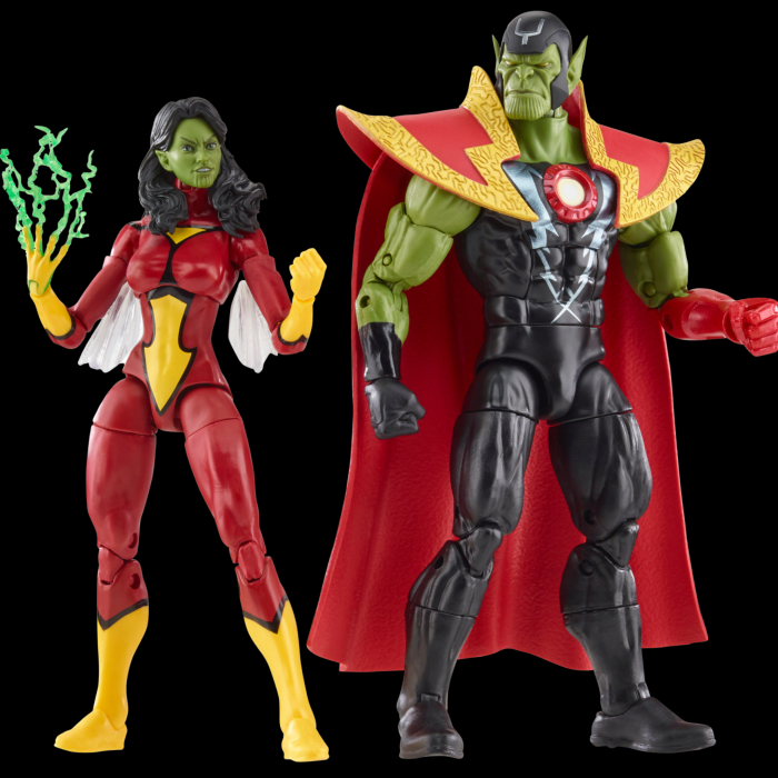 Marvel Legends - Skrull Queen and Super-Skrull