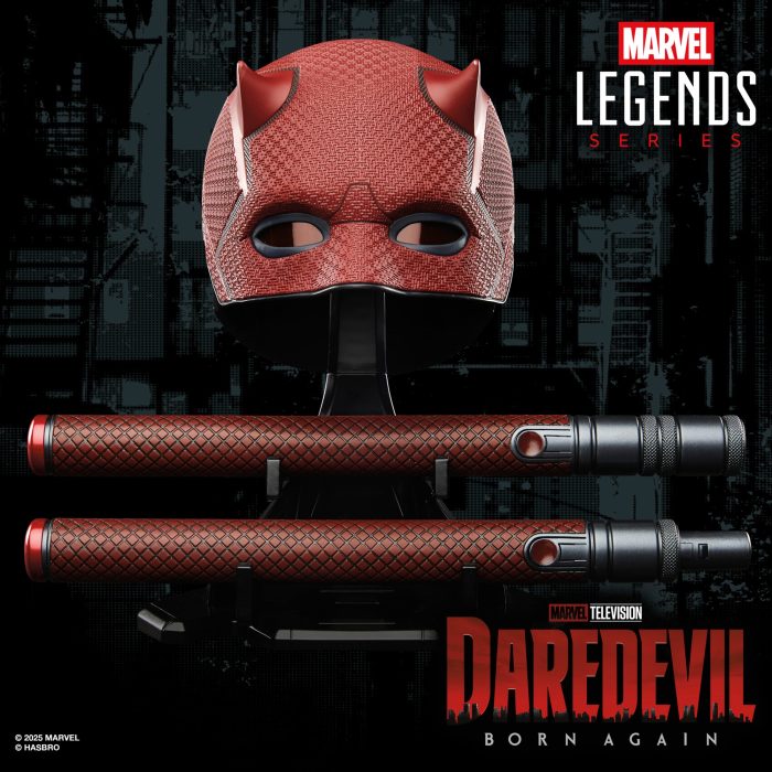 Marvel Legends Series Daredevil: Born Again Premium Roleplay Mask and Billy Club (Preorder Q4 2025)