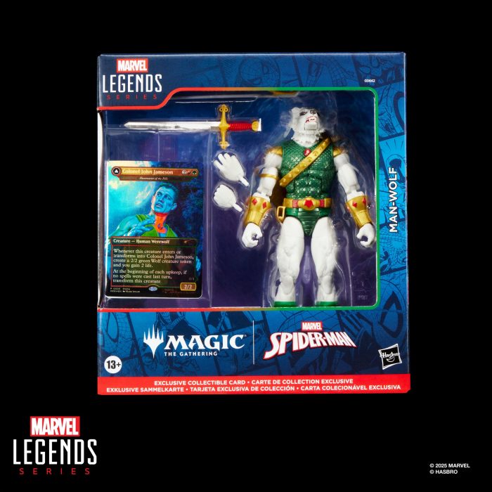Marvel Legends Series Magic: The Gathering Man-Wolf (Preorder Nov/Dec 2025)