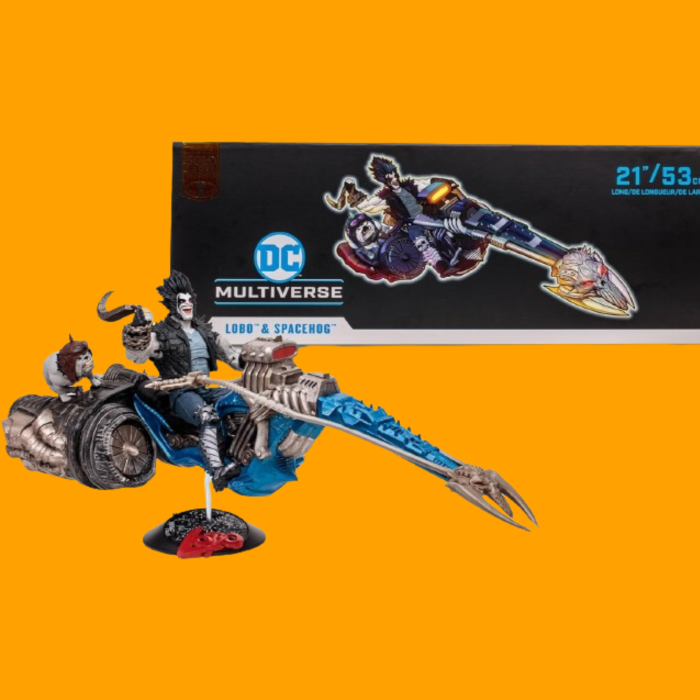 DC Multiverse Lobo & Spacehog - Gold Label - Justice League of America