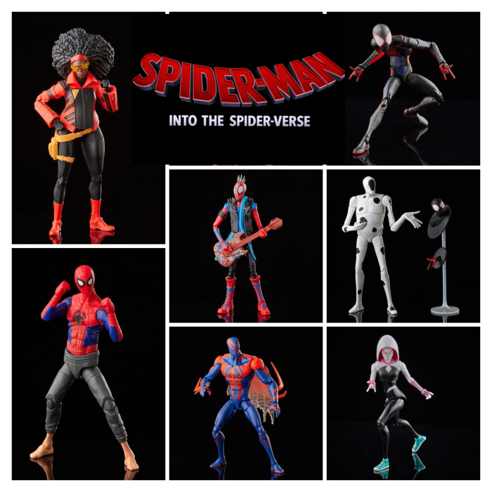 MARVEL LEGENDS - Spider-Man: Across the Spider-Verse Wave Set of 7