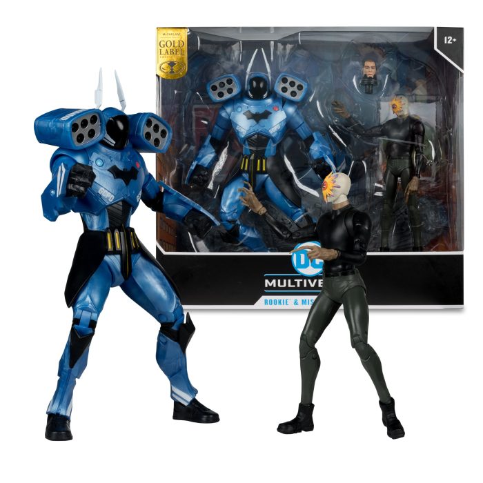 DC MULTIVERSE - MEGAFIG 2PK - ROOKIE (BATMAN: END GAME) AND MR. BLOOM - Exclusive SDCC